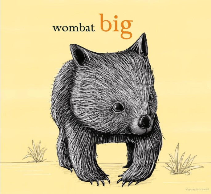 Wombat Big, Puggle Small (Board Book)