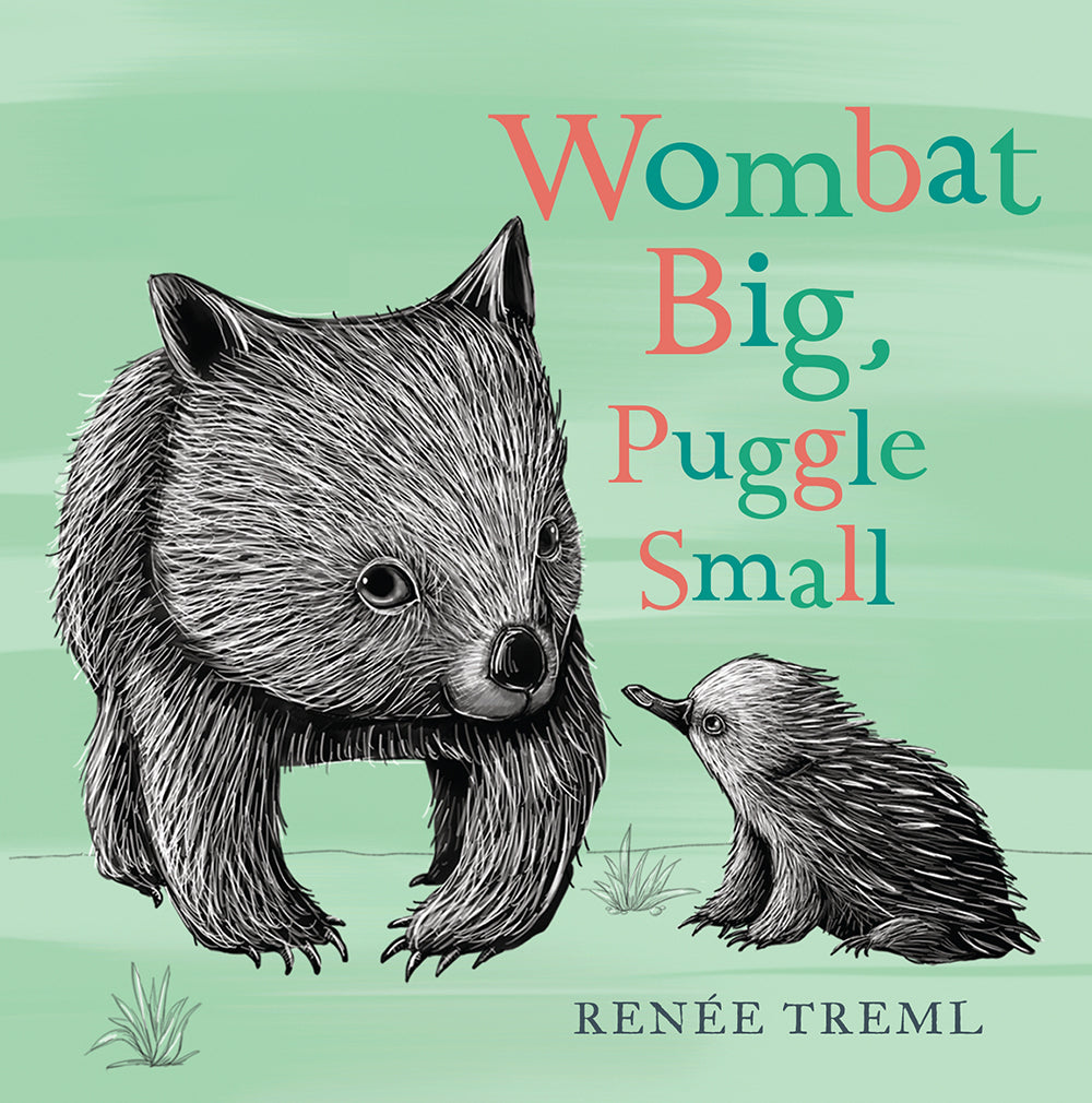 Wombat Big, Puggle Small (Board Book)
