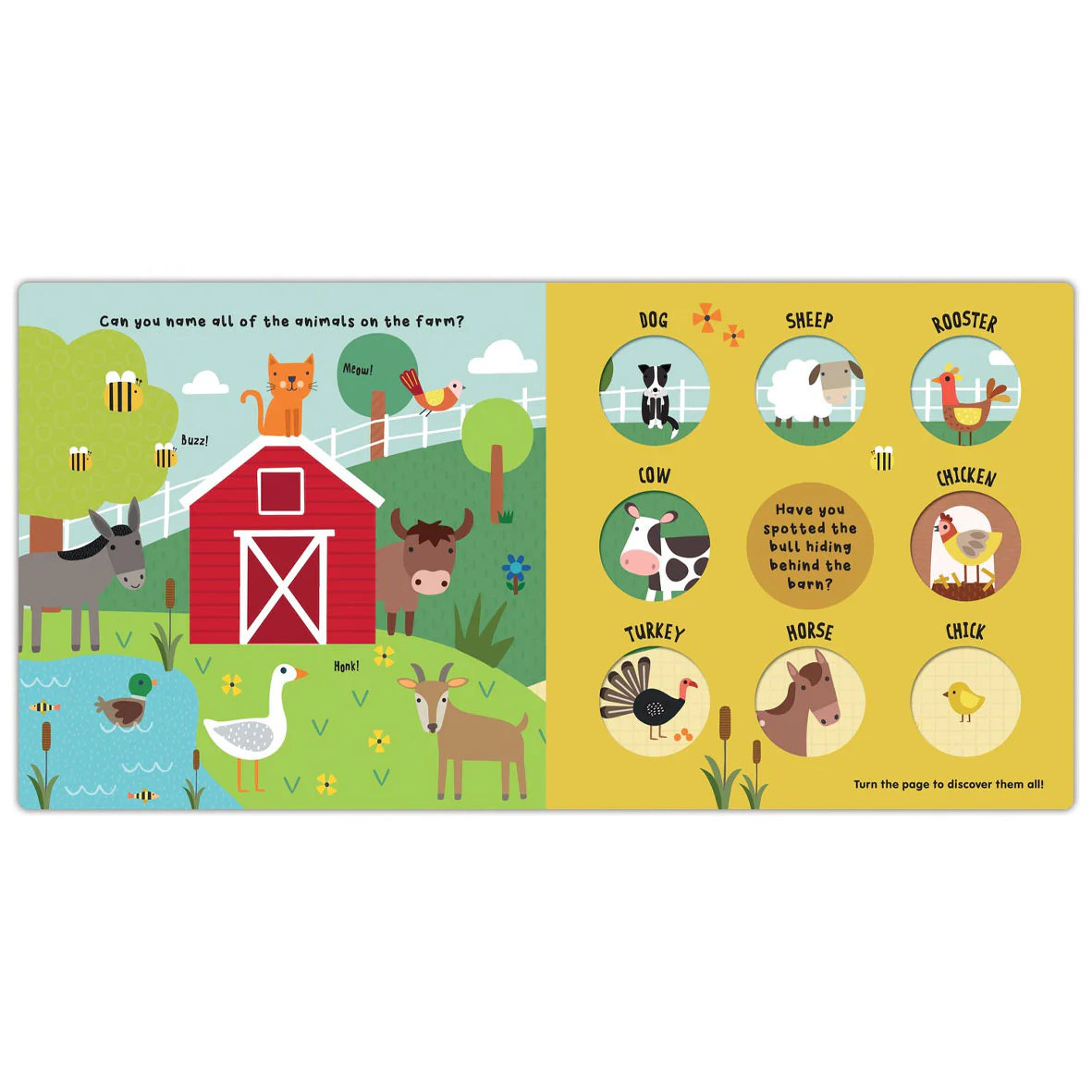 Turn & Learn - Animals All Around