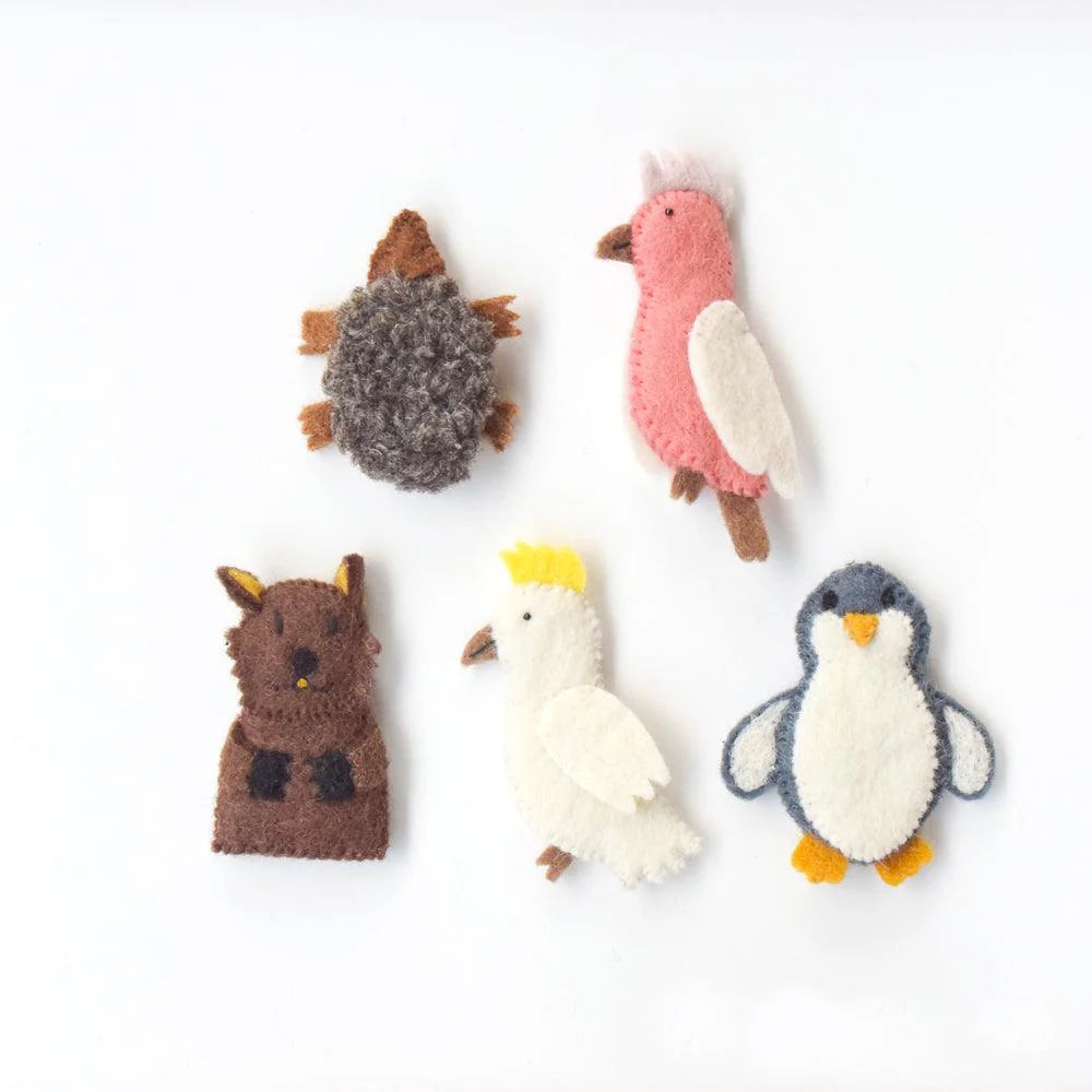 Finger Puppet Set - Australian Animals (Set B)