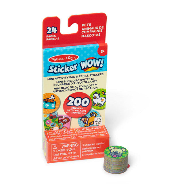 Sticker WOW! Mini Activity Pad & Refill Stickers