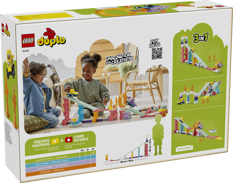 DUPLO® - 3 in 1 Creative Ramps with Vehicles (10478)