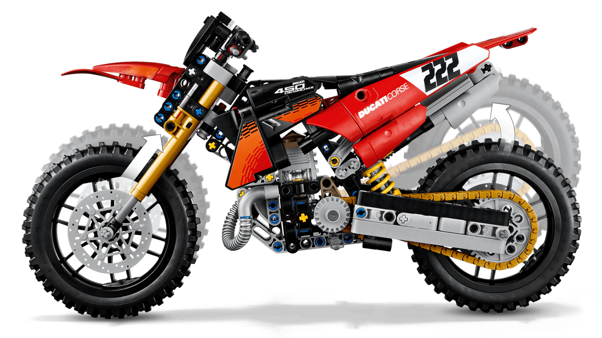 Technic™ - Ducati Desmo450 MX Factory Motorcycle (42238)