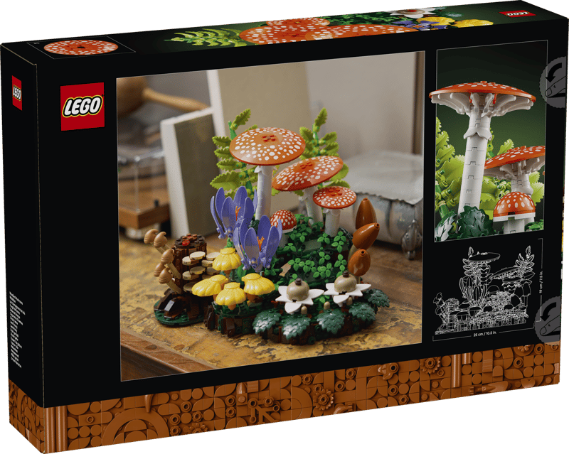 Botanical Collection - Woodland Mushrooms (11505)