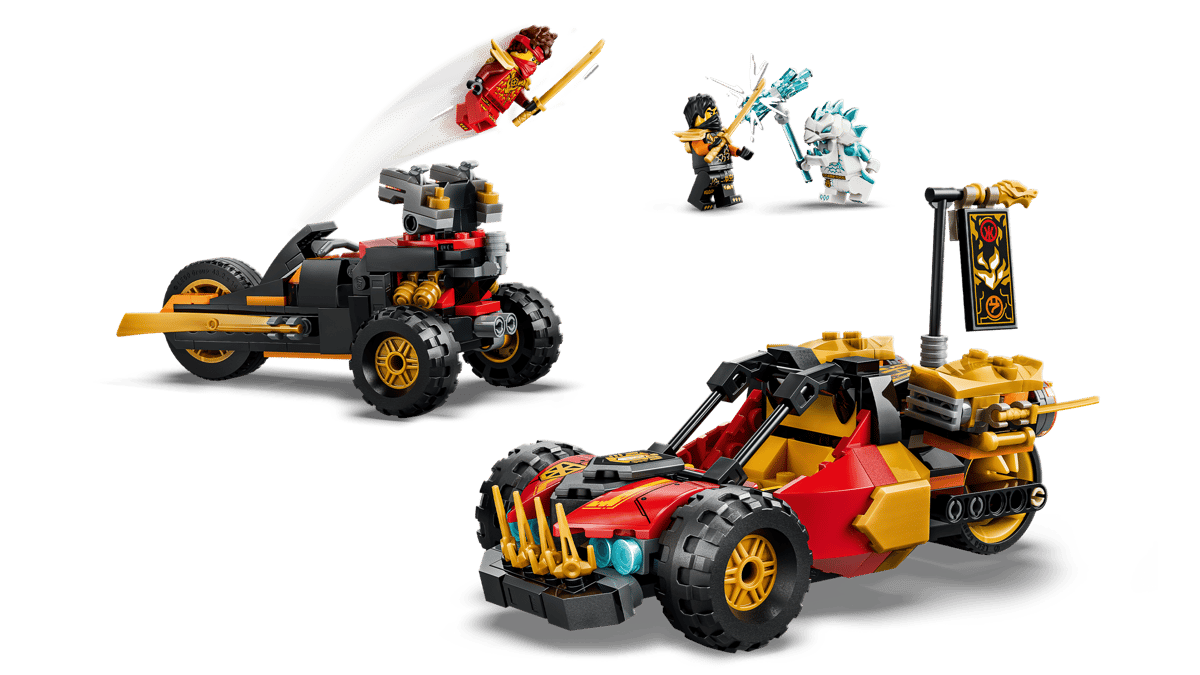 NINJAGO® - Kai and Cole's Combiner Vehicles (71864)