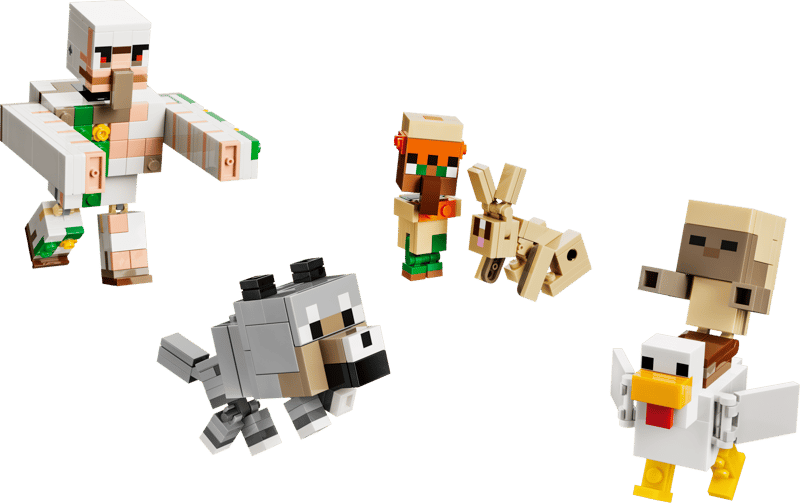 Minecraft® - Chicken Jockey Desert Attack (21592)
