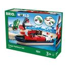 BRIO - Cargo Harbour Set 16 pieces (33061) - Toot Toot Toys