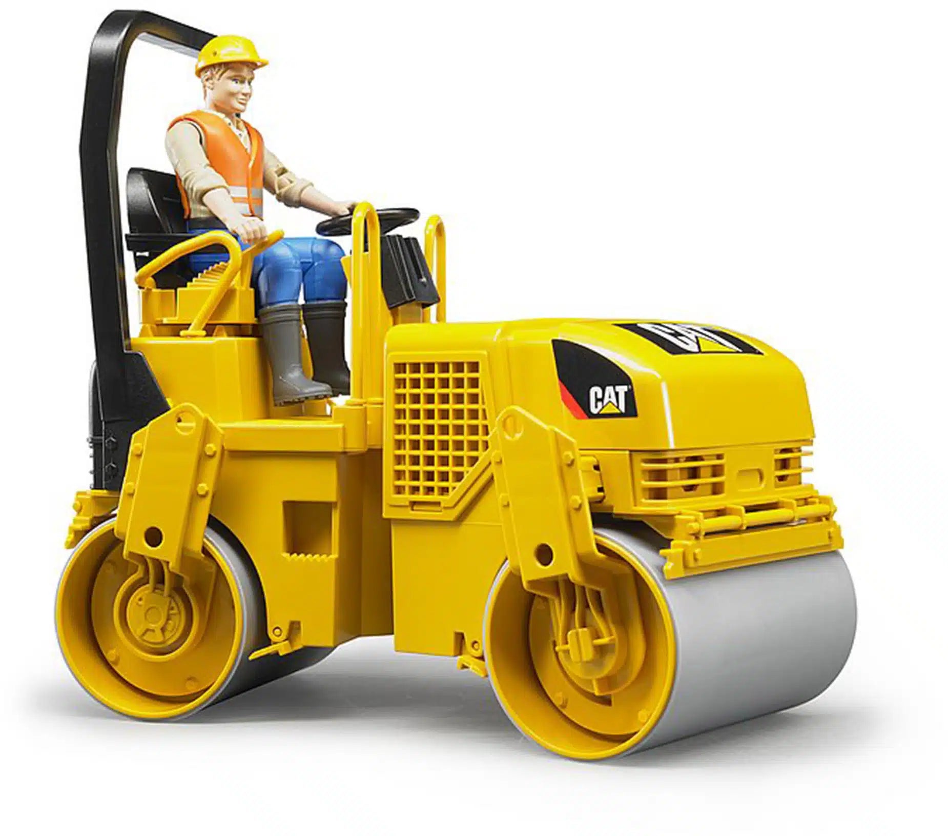 1:16 CATERPILLAR Asphalt Drum Compactor (02433) - Toot Toot Toys