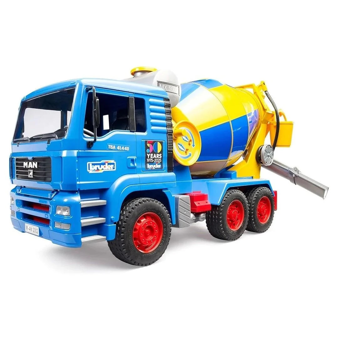 50th Anniversary - MAN TGA Cement Mixer Truck - Toot Toot Toys