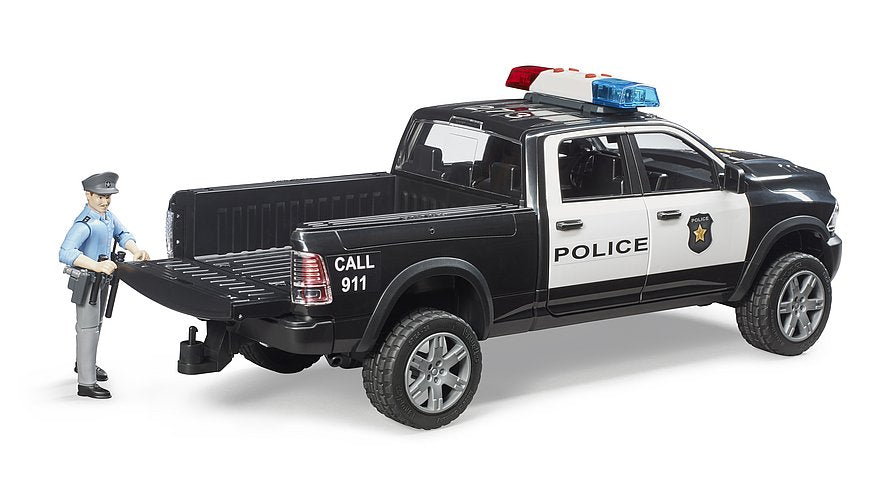 1:16 RAM 2500 Police Truck with Policeman & Accessories (02505)
