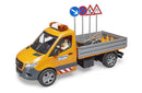 Bruder - 1:16 Mercedes Benz Sprinter Municipal Vehicle with Driver and Accessories (02537) - Toot Toot Toys