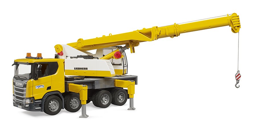 1:16 Scania Super 560R Liebherr crane truck with Light and Sound Module (03571)