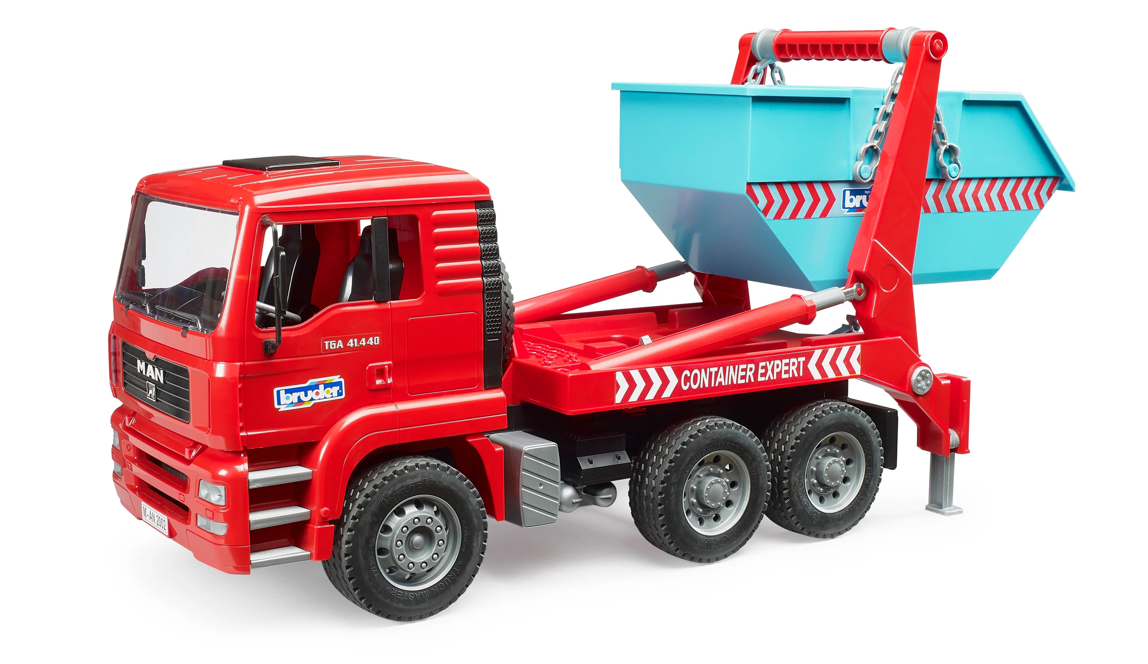 MAN TGA Skip Container Truck (02741)
