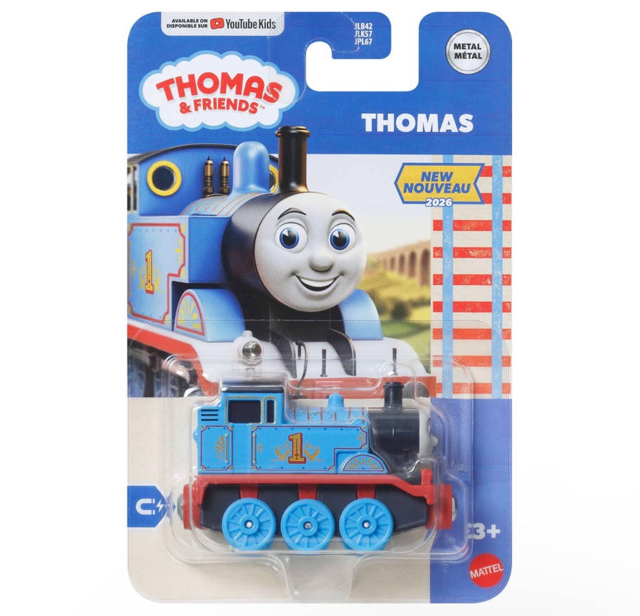 Die-Cast Push Along Engine - Fancy Thomas