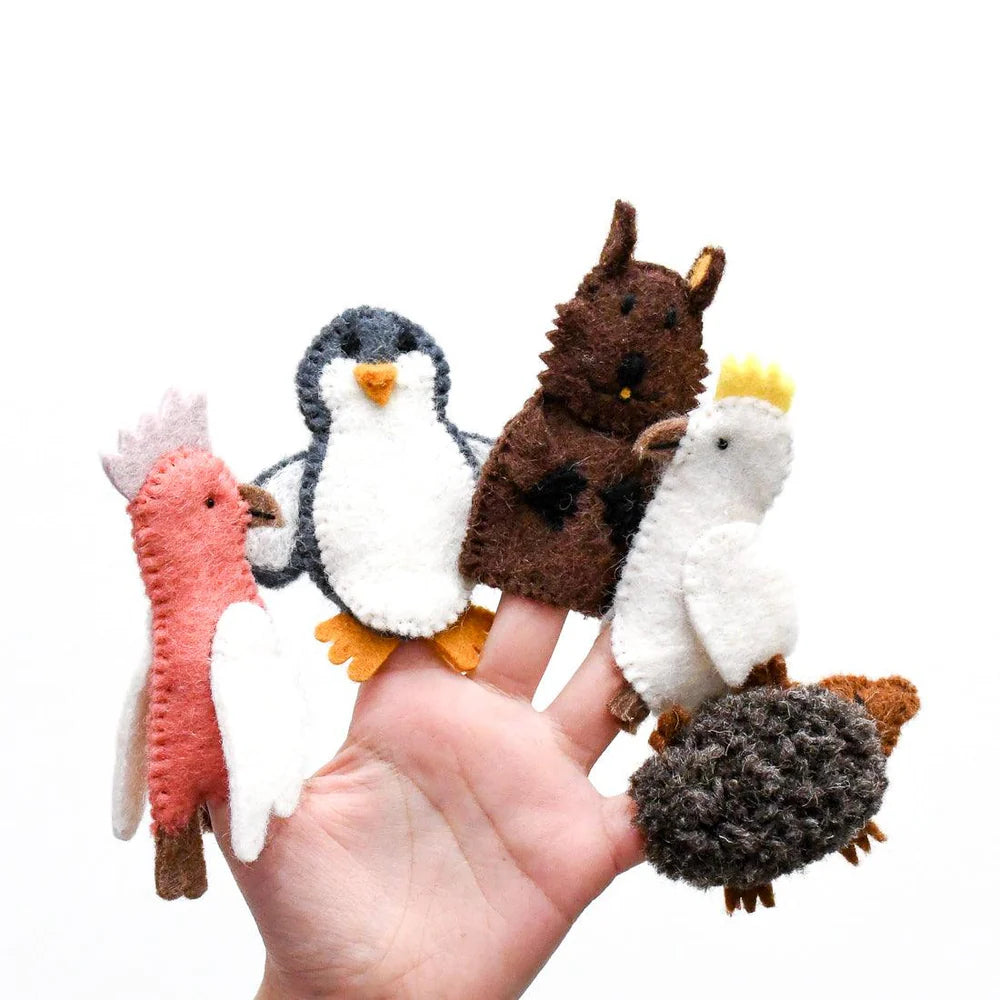Finger Puppet Set - Australian Animals (Set B)