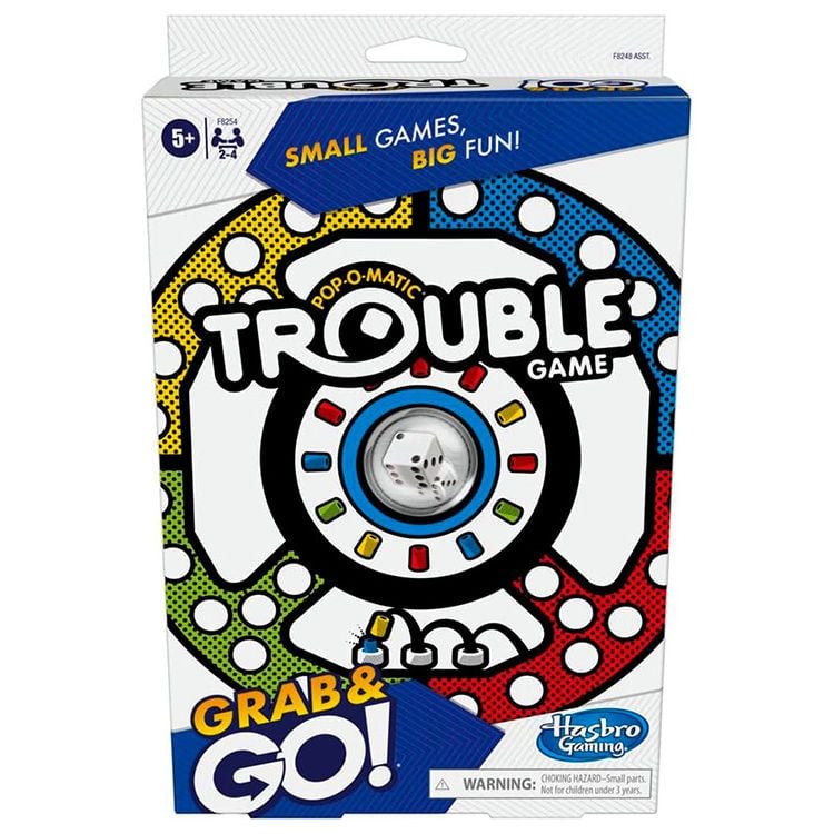 Grab and Go Travel Game - Trouble