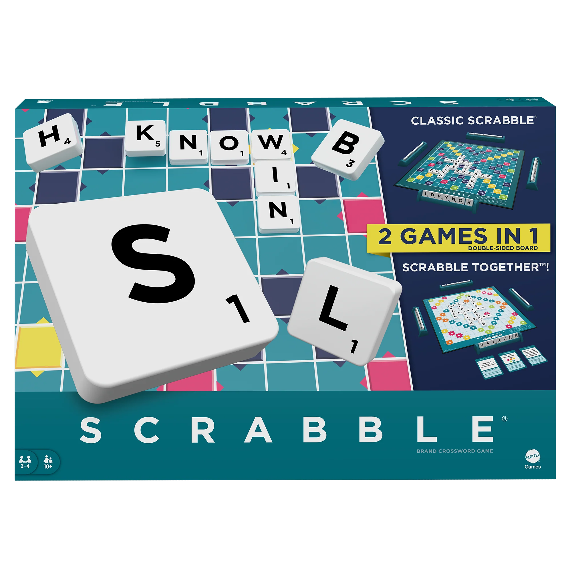 Scrabble 2 in 1 Board Game