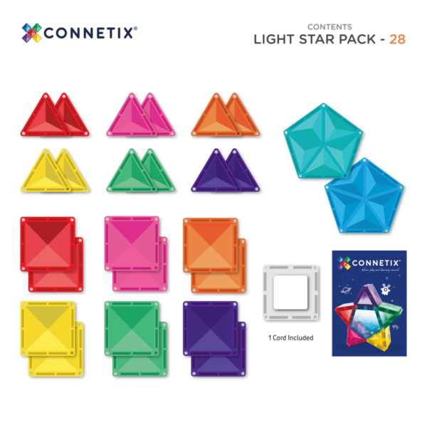 28 Piece Light Star Pack