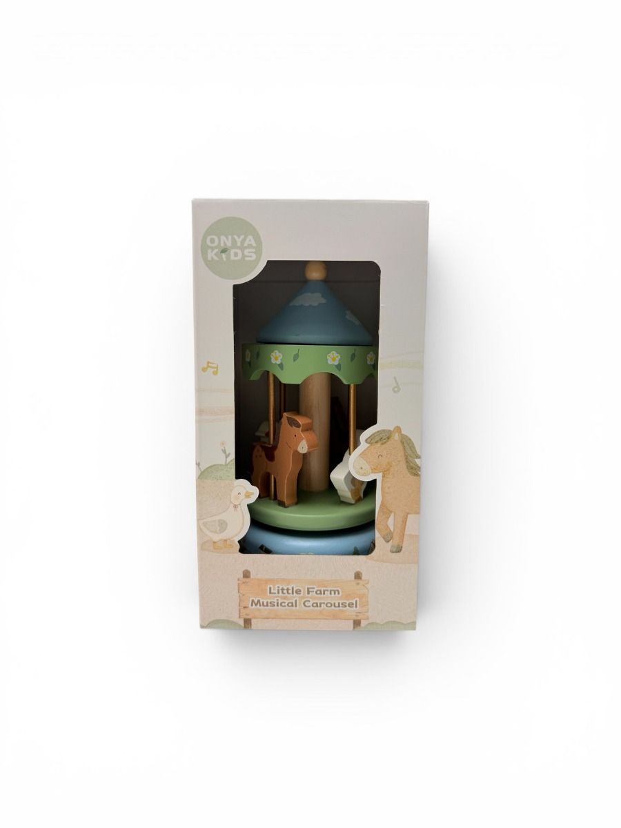 Little Farm Carousel Music Box