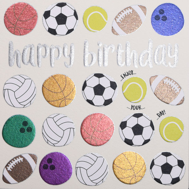 Birthday Card - Sports