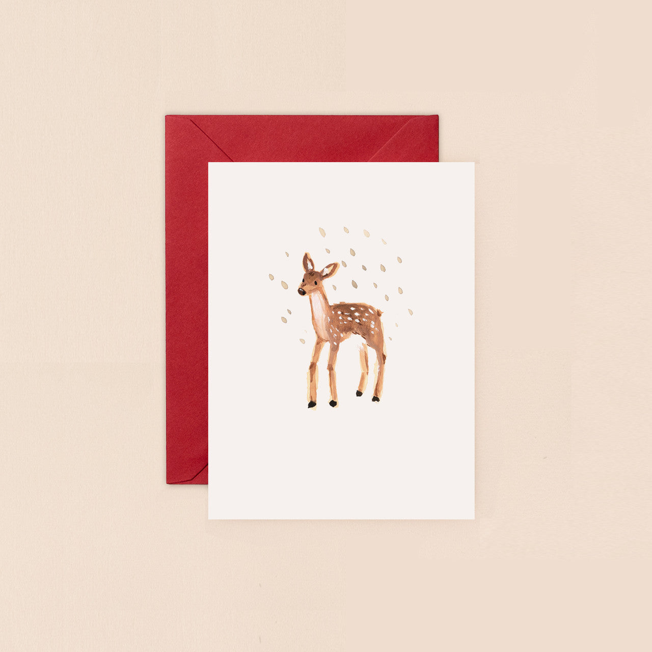 Christmas Card - Small Card - Deer