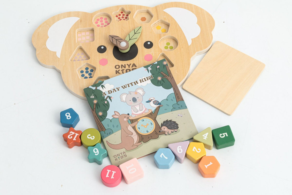 Wooden Learning Clock