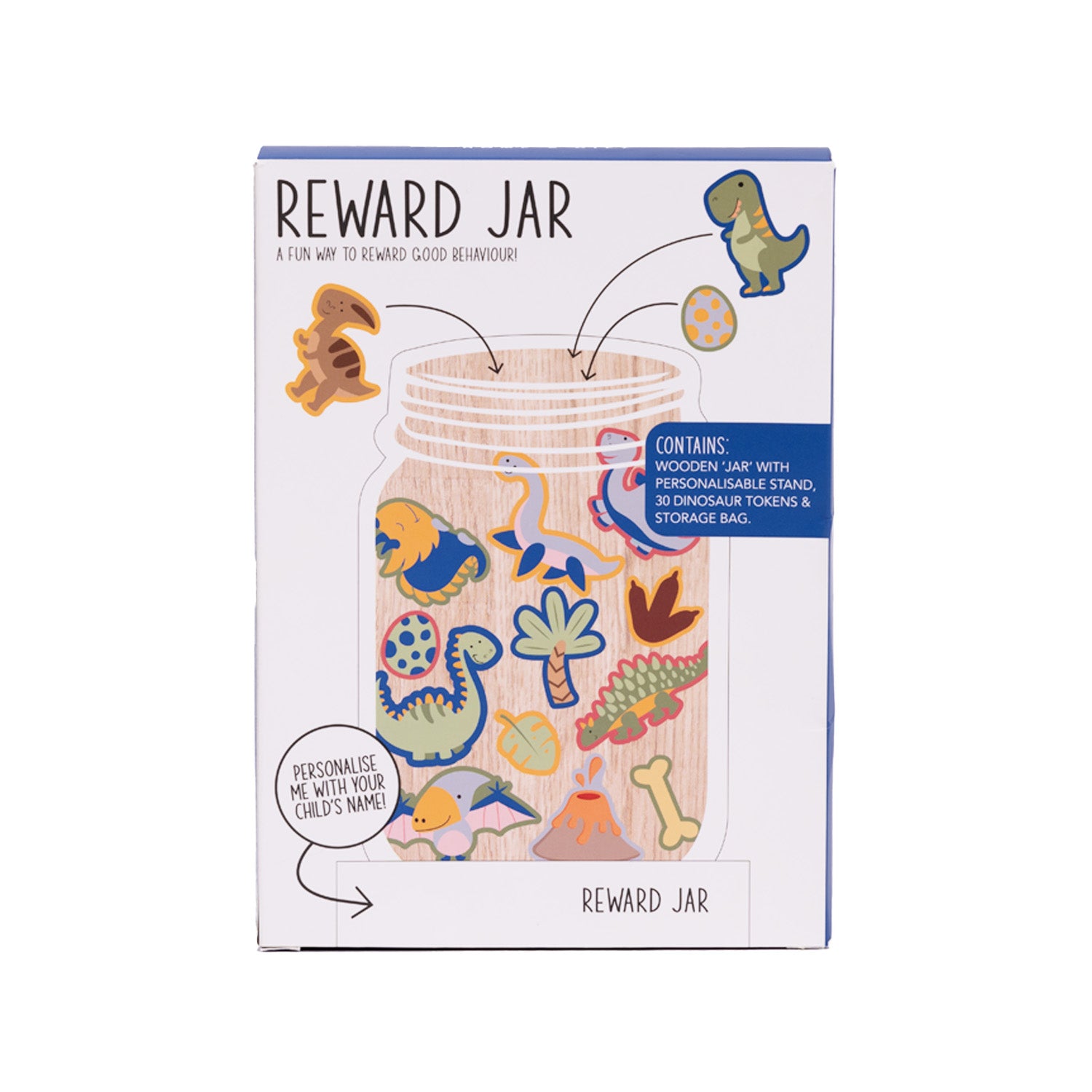 Boys Reward Jar - Dinosaurs