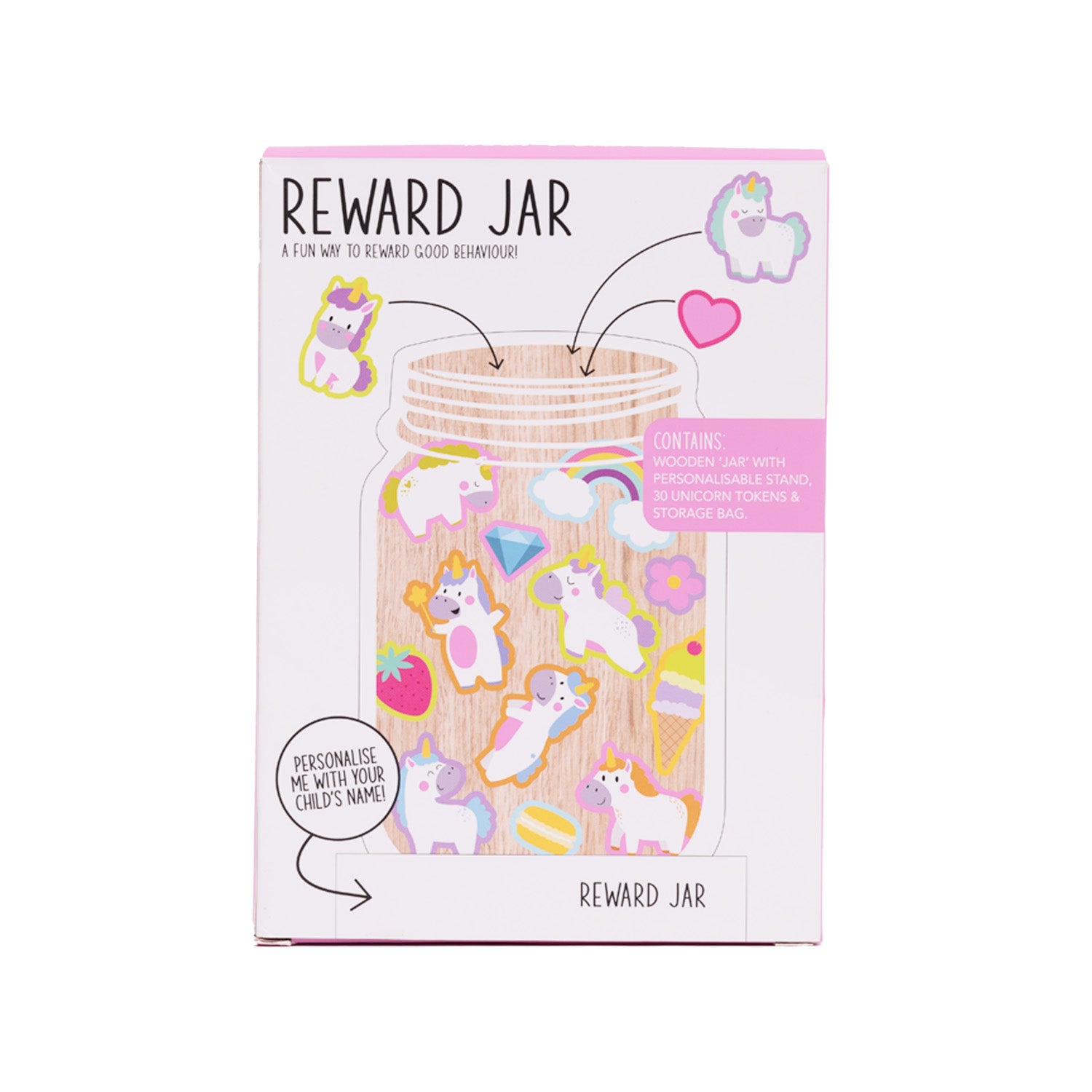Girls Reward Jar - Unicorn