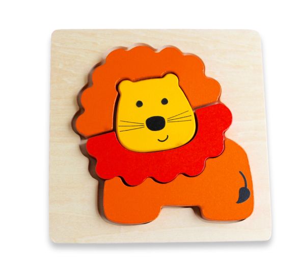Chunky Puzzle - Lion - Toot Toot Toys