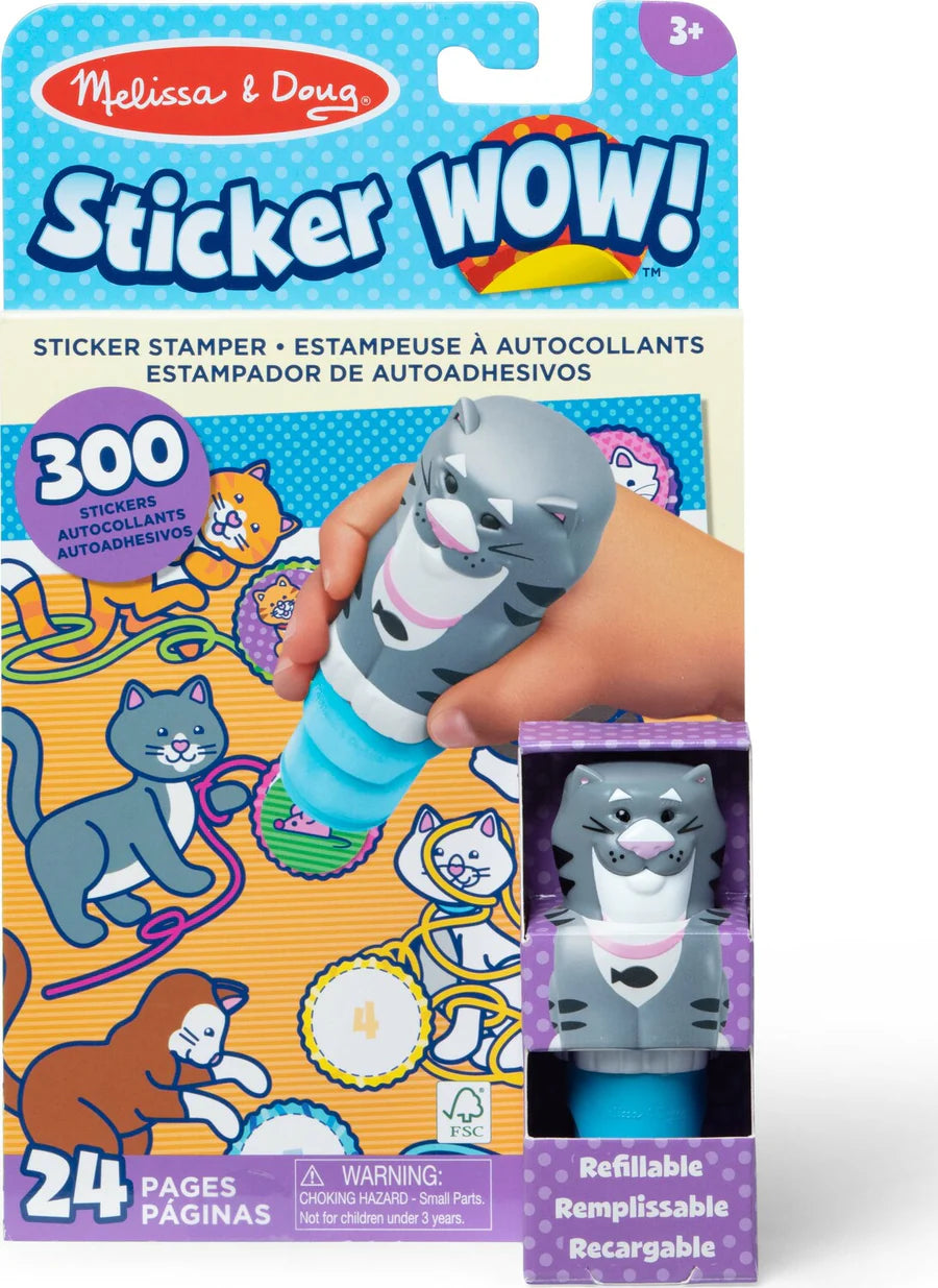 Sticker WOW! Activity Pad Set - Tuna the Cat