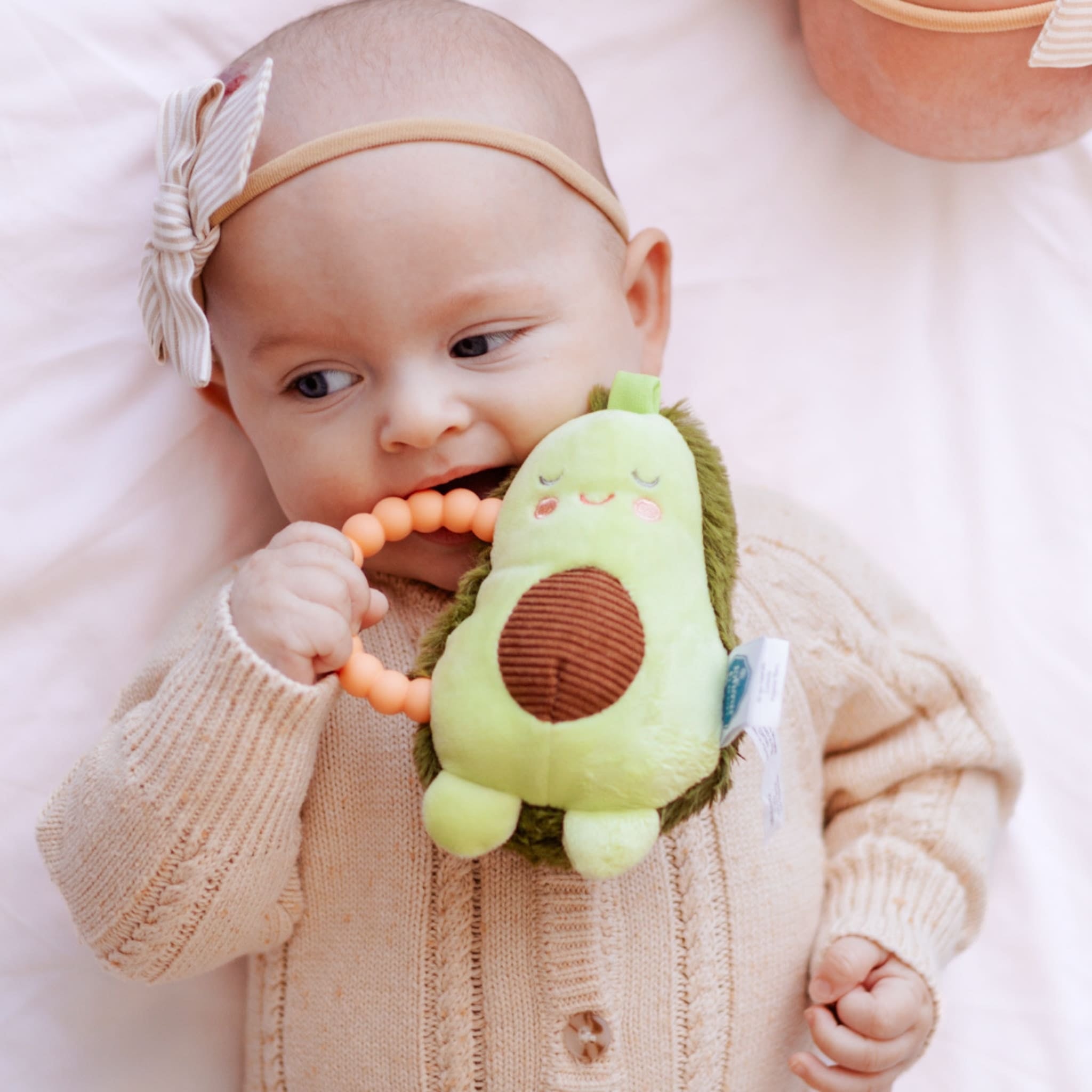 Sweet Soothies - Avocado Teether Rattle