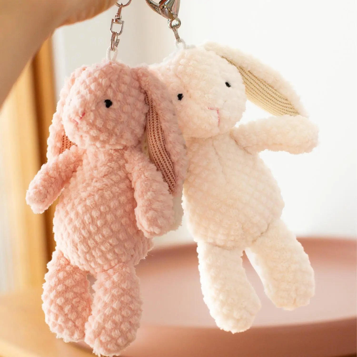 Nubby Chubby Bag Charm - White - Toot Toot Toys