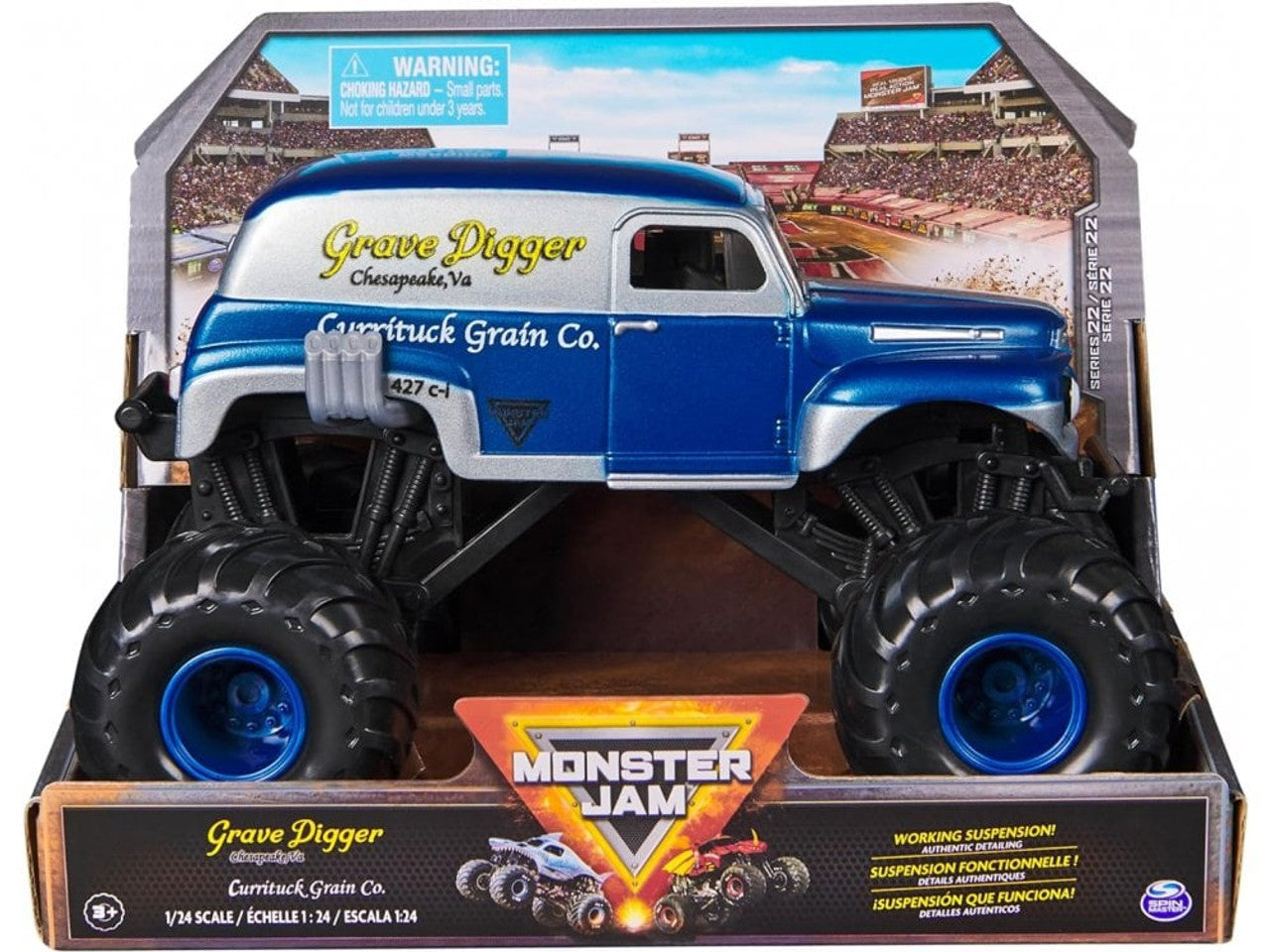 1:24 Diecast Truck - Grave Digger