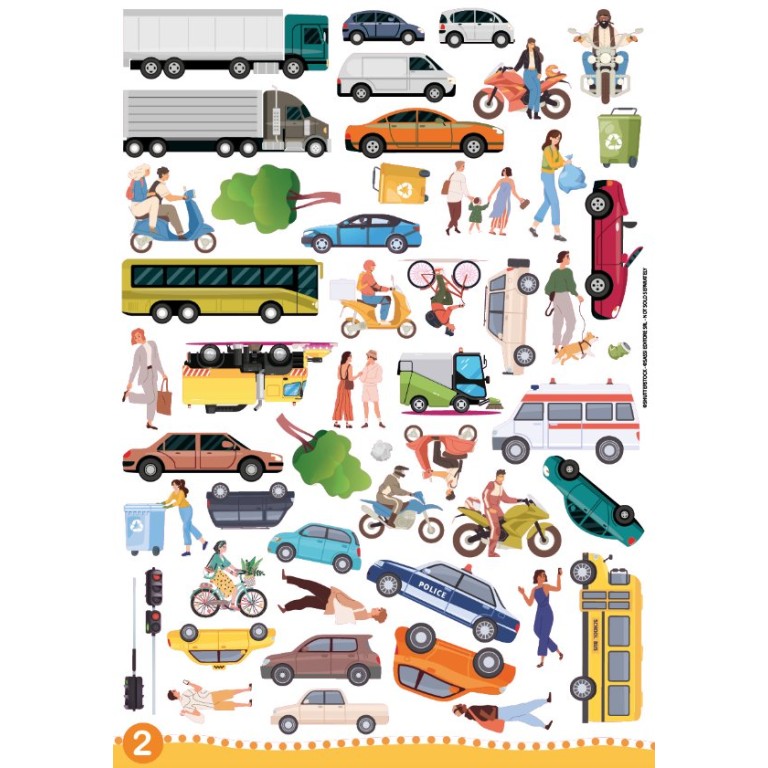 My First Activities - Arts & Crafts - Vehicles