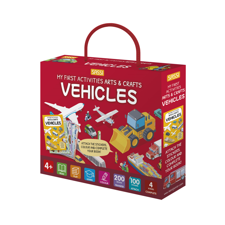 My First Activities - Arts & Crafts - Vehicles