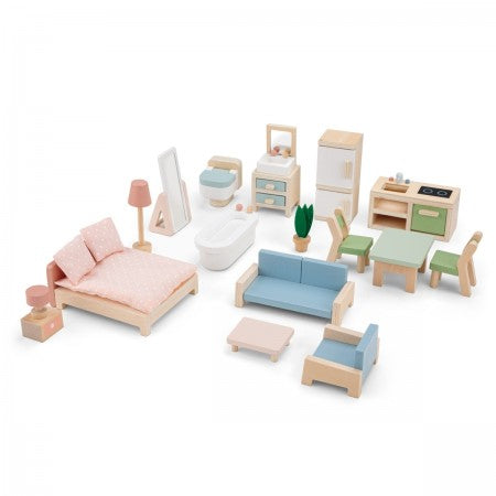 Doll House with Furniture