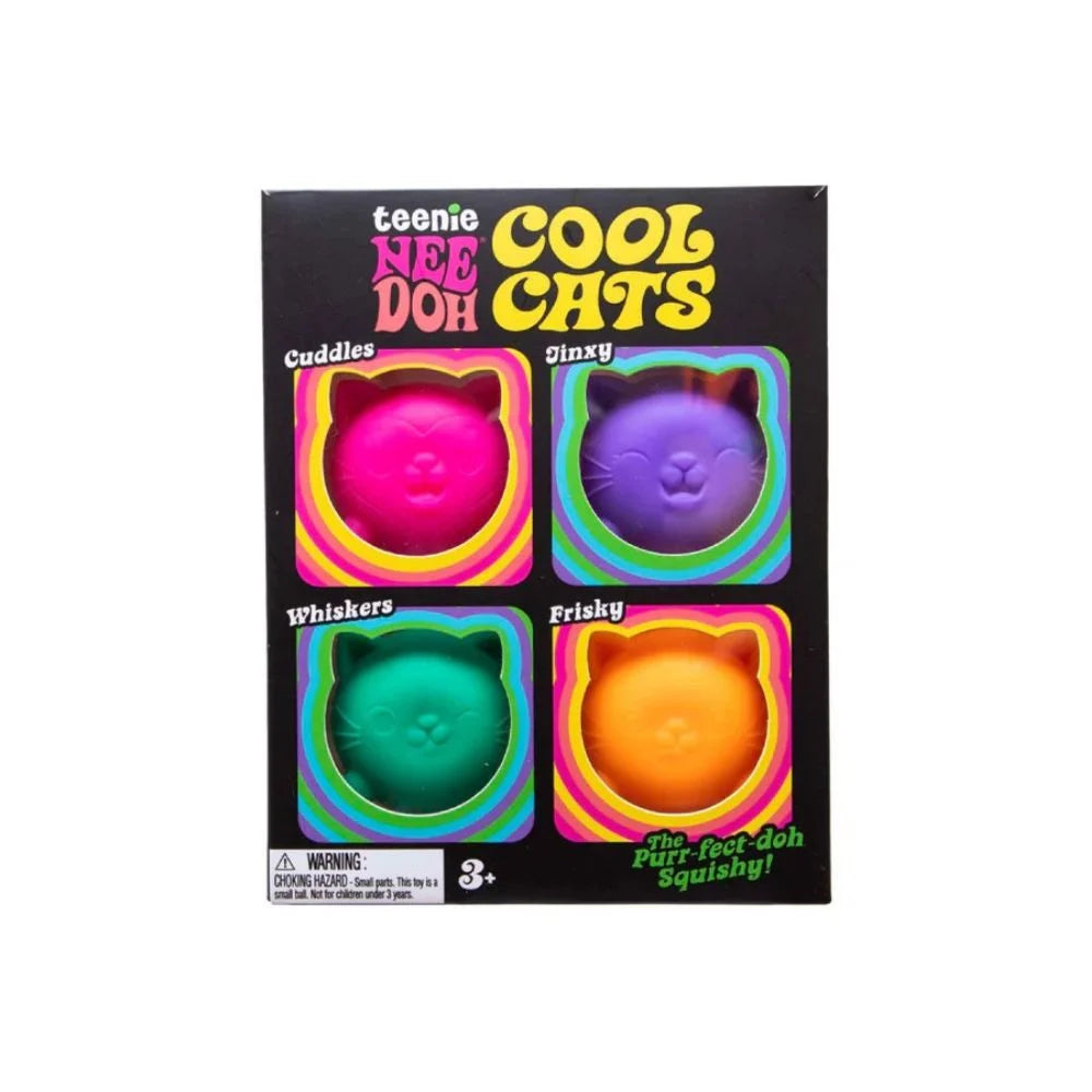 Teenie NeeDoh - Cool Cats - Multi Pack