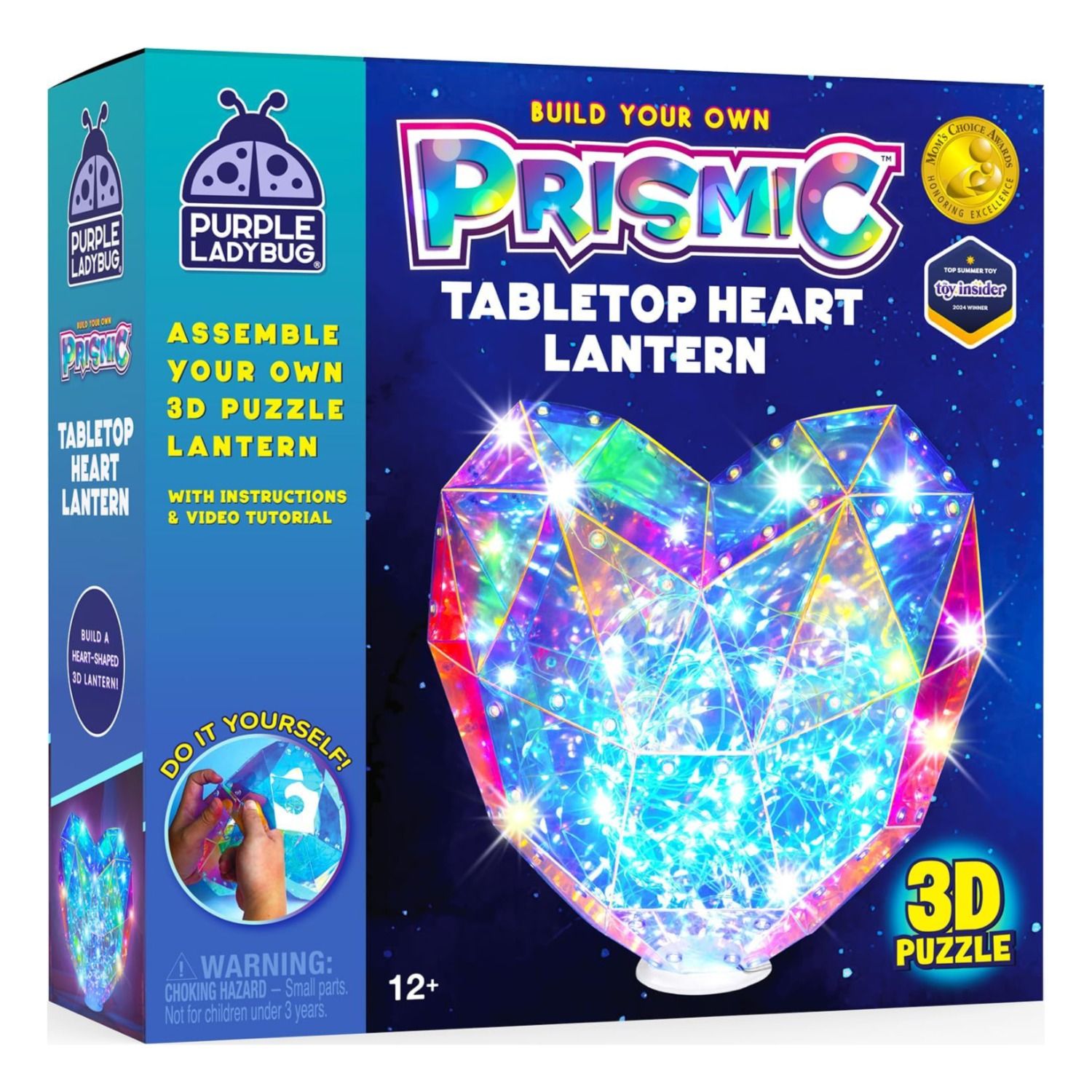 Prismic - 3D Puzzle - Tabletop Heart Lantern