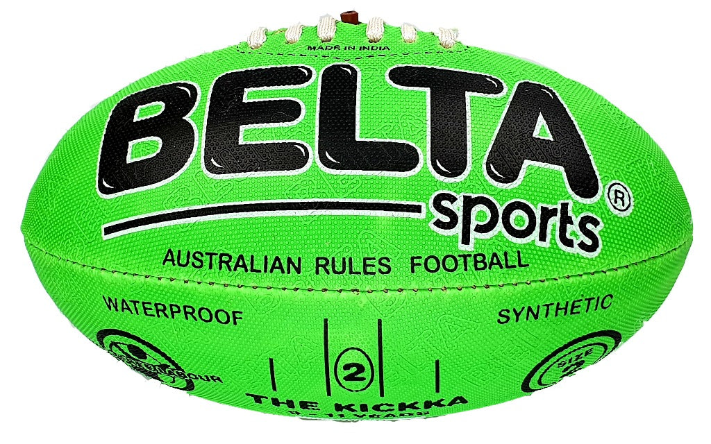 Footy - The Kickka - Size 2 - Green - (9-11 Years)