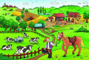 Ravensburger - Working on the Farm 2x12pc - Toot Toot Toys