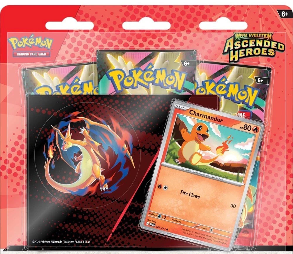 Pokémon TCG - Ascended Heroes Tech Sticker Blister - Assorted (Max 1 per customer) - Toot Toot Toys