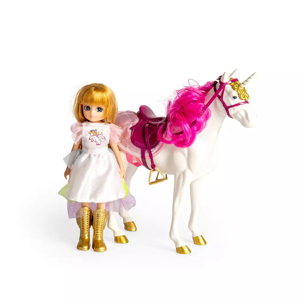 Unicorn Dress Up Doll Set