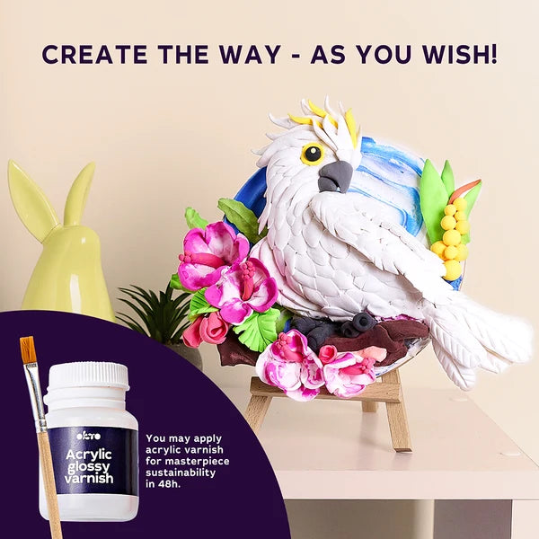 Sensory Art 3D - Nature Cockatoo