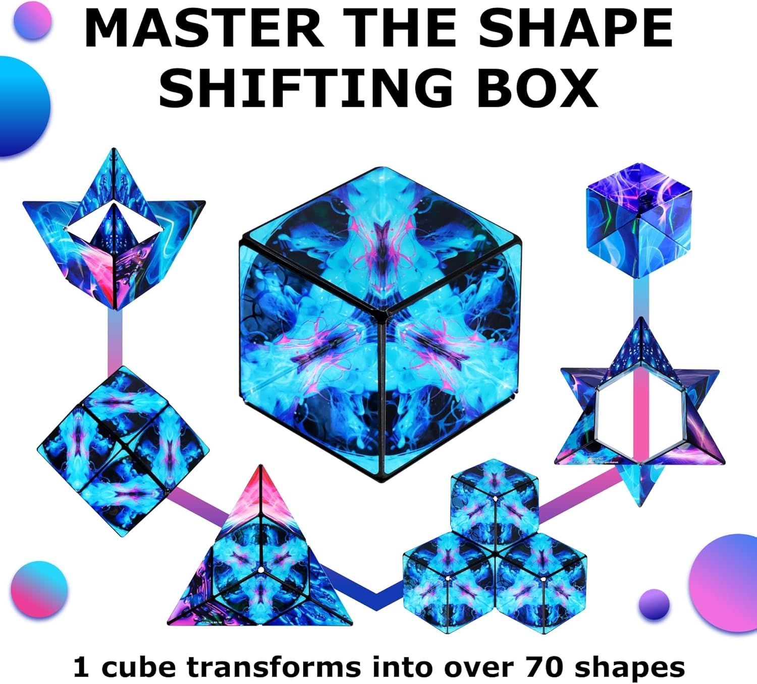 Shape Shifting Magnetic Puzzle Cube