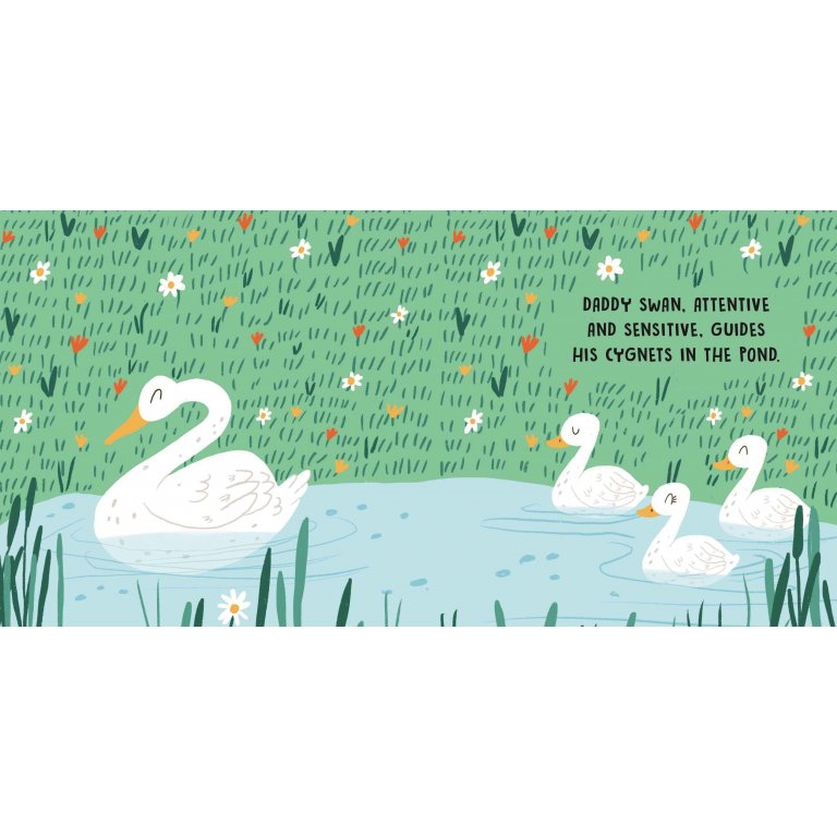 Sweet Sounds Stories Board Book - Dads and Cubs