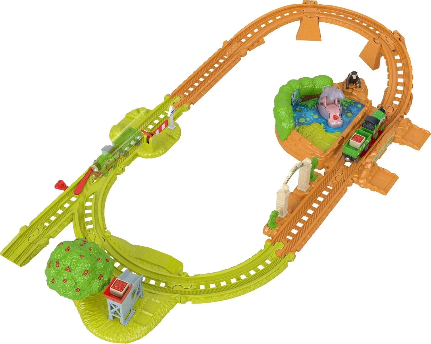 Percy's Hippo Adventure Train Set