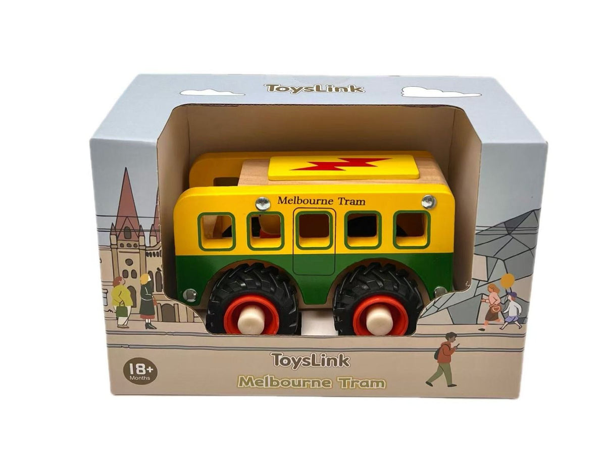 Wooden Melbourne Tram
