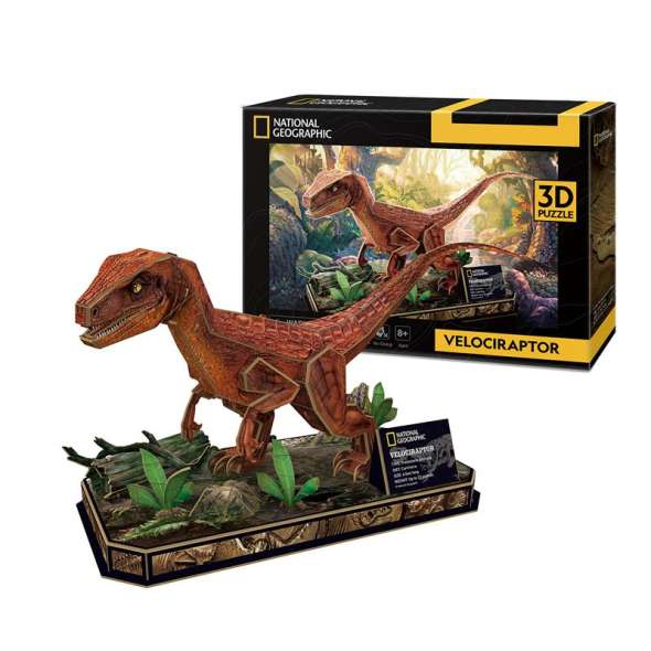 3D Puzzle - Velociraptor