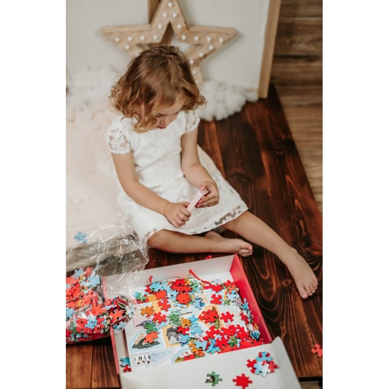 The Ultimate Atlas and Puzzle Set - Volcanoes (500 pcs) - Toot Toot Toys