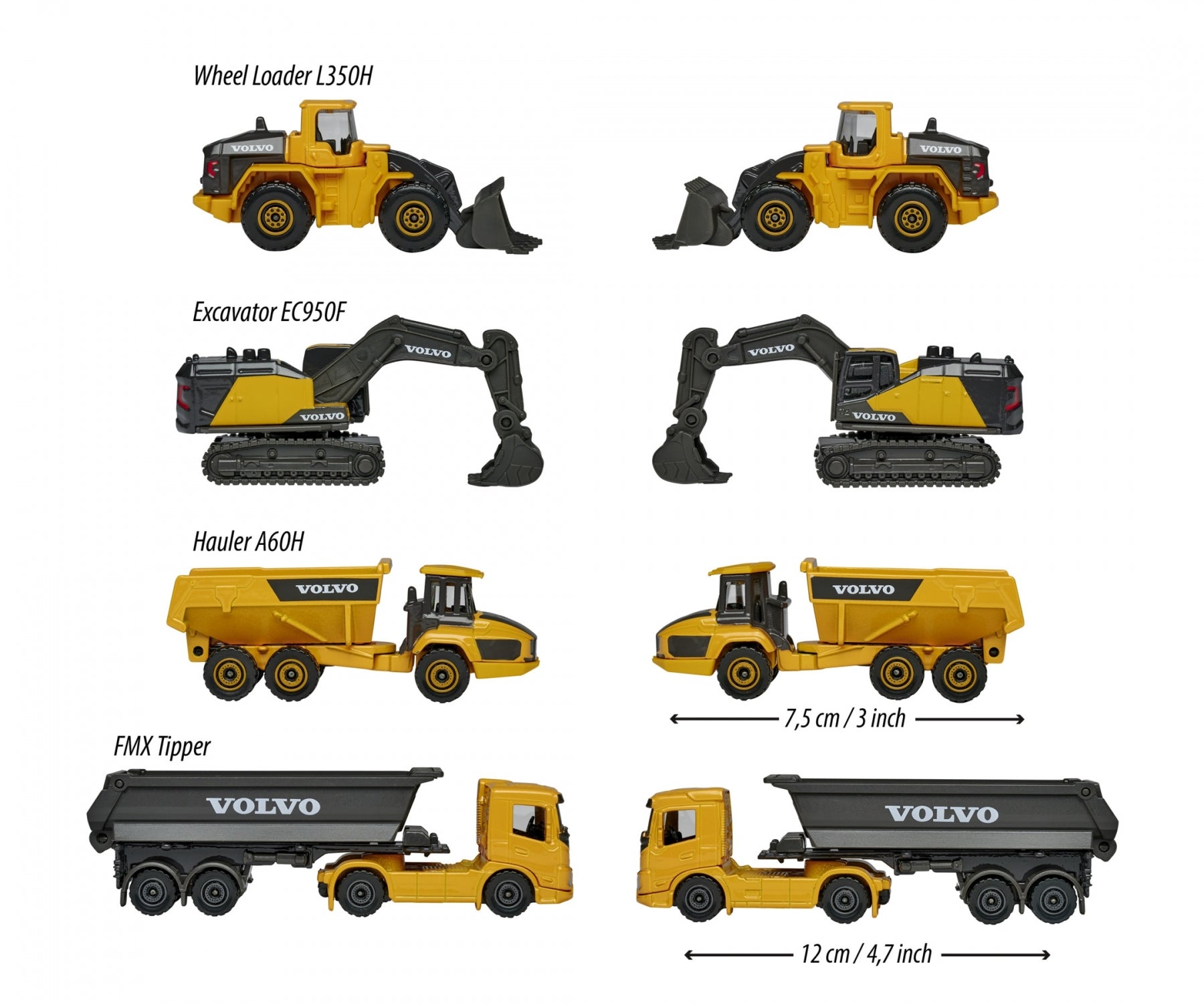 Volvo Construction - 4 Piece Gift Pack